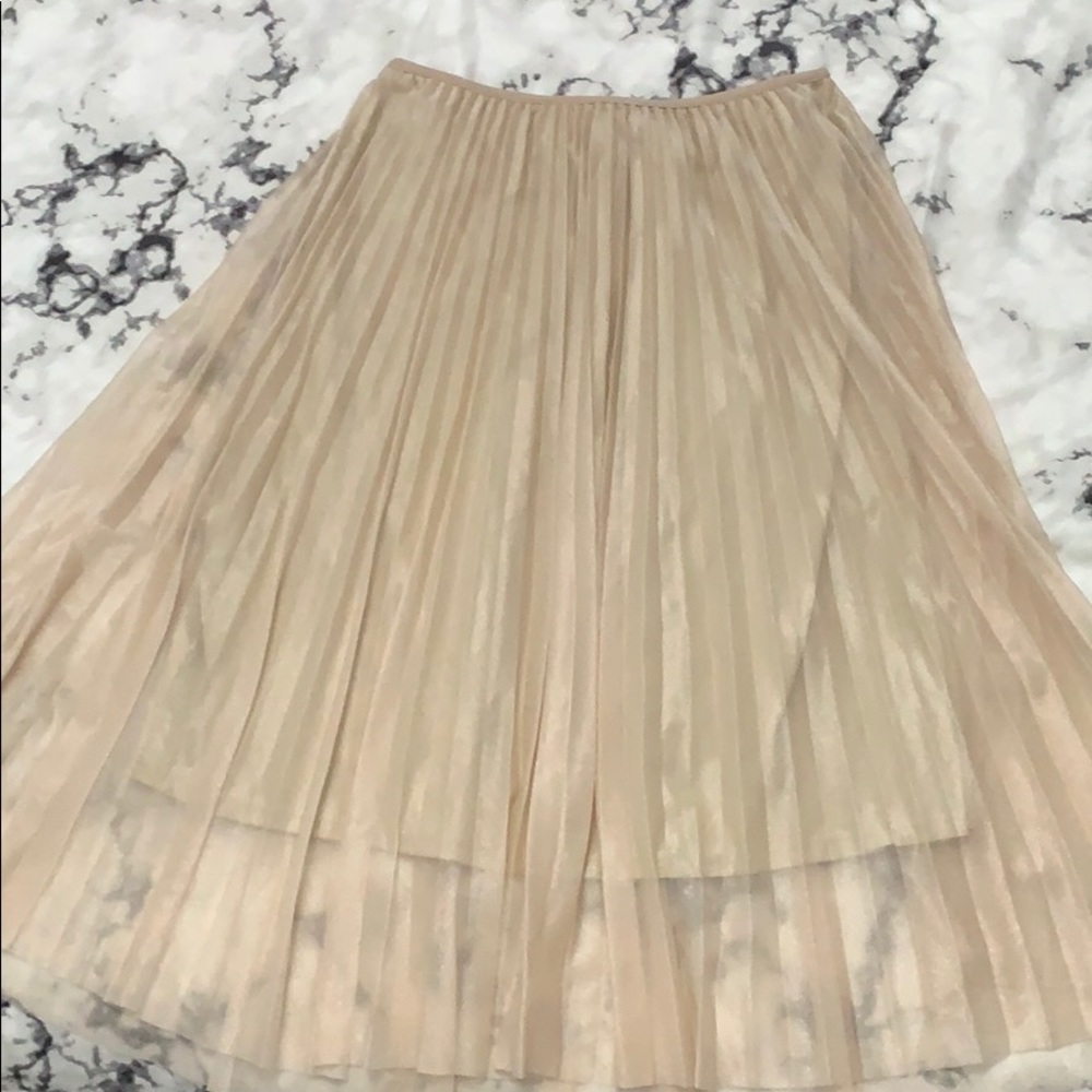 Pleated skirt